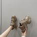 Trendy Dad For Women 2025 Early Autumn New European Style Thick Sole Versatile Slimming Color Block Casual Shoes_vogvips.com