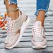 Women S Gold Mesh Wedge Sneakers Spring Thick Sole Platform Sports Woman Plus Size Comfort Casual Vulcanized_vogvips.com