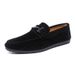 Lefu Single Low Top Round Head Lazy Men's 2025 Comfortable Handmade Leather Shoes, Soft Sole, Casual One Step Kick_vogvips.com