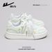 Huili WXY(S)-5979Z Women's White Sneakers 2026 Spring New Cute Printed Casual Shoes (Magic)_vogvips.com