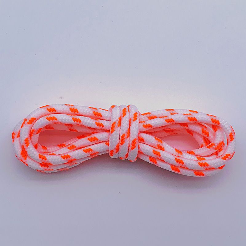 Shoelaces New Printed Colorful Round Oblique Dot Shoelaces L Round Head White Shoes Sports Thickened Shoelaces_vogvips.com