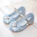 2026 Spring Heels Girls' High And Autumn Little Princess Dress Baby Elsa Comfortable Single Bowknot Performance Shoes Gi_vogvips.com