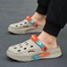 Men Wear A Bun Head Sandals Sandals Breathable River Beach Slippers_vogvips.com