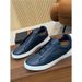 Men's Casual And Fashionable Cross Elastic Sleeve Foot , Johnny's Internet Famous Same Genuine Leather White Board_vogvips.com