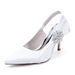 Women's High Heeled Pointed Toe Dress Shoes Rhinestones Bridal Bridesmaid Wedding Evening Shoes_vogvips.com