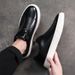 Casual foot set men's board shoes fashion large size round head men's shoes_vogvips.com