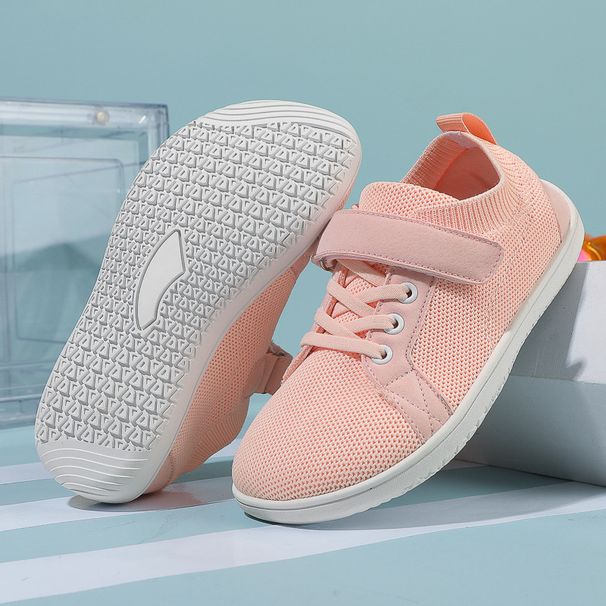 New Children's Wide Head Barefoot Soft Sole Casual Shoes Non Slip Breathable Walking Shoes Outdoor Hiking Shoes Unisex_vogvips.com