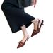 Niche High Heels Red Closed-Toe Sandals Fairy 2025 New Spring Summer Black French Pointed Toe Single Shoes_vogvips.com