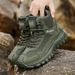 Autumn And Winter Plus-Size Men's Boots, Outdoor Casual Sports Work Shoes, Comfortable Thick-Soled, Trendy And Versatile_vogvips.com