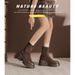 Gomeini Martin High Heel 2024 New Style Height Increasing Thick Sole Short Women Elastic Slim Boots 575-2_vogvips.com