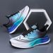 Men's Shoes 2025 Spring And Summer Mesh Breathable Plaid Running Shoes Lightweight Easiest For Match Cushioning Non-Slip Wear-Re_vogvips.com