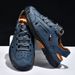 Summer Men's Hollow Breathable Thick-soled Hand-stitched Casual Closed-toe Sandals, Wear-resistant PU Outdoor Mesh_vogvips.com
