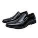 Suitable For All Seasons 2025 Large Size Men's Patent Casual Pointed Toe Korean Style Wedding Studio Set Leather Shoes_vogvips.com
