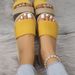 One Line Fashionable Outewea, Ope Bottom Women's Slippes, Sandals, Thick Soled Fashion, Student_vogvips.com