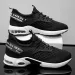 Men Vulcanized Walking Running Shoes Lightweight Tennis Shoes Breathable Fashion Sneakers Suitable For Men's Outdoor Activities_vogvips.com