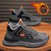 Winter Men's Fleece-Lined Dad Shoes, Men's Warm Cotton Shoes, Men's Work Safety Durable Thick-Soled Sports Shoes_vogvips.com