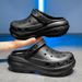 Non Slip Sandals Thick Soled Men And Women Summer Wear Driving Comfortable to Walk Couples Shoes_vogvips.com