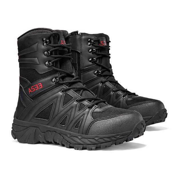Hiking Shoes, High Top Outdoor Hiking Shoes, Outdoor Work Boots For Men_vogvips.com