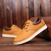 Anti Slip British Big Toe Leather Summer Breathable Casual Lightweight Running Sports Trend Versatile Men's Shoes_vogvips.com