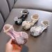 Girls Butterfly Diamond Girls Princess Baby Small Big Children Sandals Single Shoe Dance Show Shoes_vogvips.com