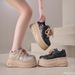 Casual Thick Soled Sports S Women In Autumn Versatile Fashionable Height Increasing Simple Comfortable Board_vogvips.com