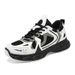 Spring New Breathable Mesh Men's Trendy And Versatile Thick Soled Sports Shoes, Casual Running Dad Shoes_vogvips.com