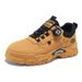 Labor Protection Autumn New Rotating Button Martin Casual Workwear Sports Trendy Shoes, Versatile Outdoor Men's Shoes_vogvips.com