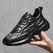 Autumn 2024 New Trend Versatile Genuine Leather Breathable Sneakers Men's Casual Dad Shoes_vogvips.com