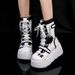 Demonia 2023 New Punk Platform Mid-Calf For Women Cute Hot Girl Motorcycle Boots_vogvips.com