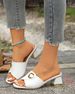 2026 New Versatile Square-Toed Open-Toe Women, Stylish Metal Buckle High-Heel Sandals For Outdoor Wear_vogvips.com