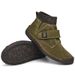 European Warm Series 2025 Spring And Autumn New Men's Mid-Cut Martin Large Size Short Handmade Velcro Sock Boots For Men_vogvips.com