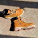 European Warm Series Frosted Top Layer Leather Thick Yellow Martin Boots Outdoor Unique Sole Casual Men's Autumn Winter Versatile Trendy_vogvips.com
