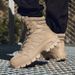 Men's Casual Shoes Outdoor High-Top Tactical Boots - Breathable Anti-Slip Hiking Shoes For Outdoor Adventure, Camping & Work_vogvips.com