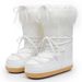 TP-Y012 Cross-Border Same Winter European And American Fashion Space Furry Style Moon Snow Boots For Women With Fleece_vogvips.com