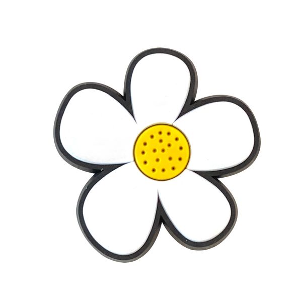New Cute Little Fresh Flowers Sunflower Shoes Flower Shoe Buckle Small Daisy Shoes Accessories Accessories_vogvips.com