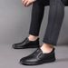 First Layer Cowhide Summer Casual Genuine Sole Soft Surface Single Men's Leather Shoes_vogvips.com