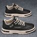 Euro Step Spring 2025 New Low-top Martin Boots Men's Trendy White Sneakers Workwear Casual Leather Shoes_vogvips.com
