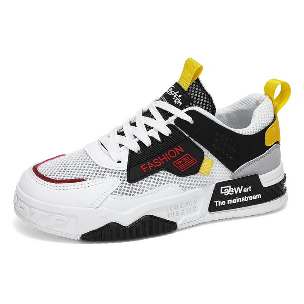 2024 New Men's Comfortable Outdoor Comfort Trend Thick Sole Four Seasons Breathable Thick Sole Board Shoes Fashion Men's Shoes_vogvips.com
