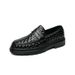 British Style Men's Genuine Leather Shoes Massage Soles Casual Shoes High-quality Men's Formal Shoes Versatile Loafers_vogvips.com