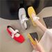French Lace Single Shoes Mary Jane Shoes Women's Flat-bottomed Lace-up Retro Versatile Square Head Ballet Shoes Women_vogvips.com