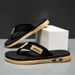 Men’s EVA Moccasin Sandals For Summer, Outdoor Wear, Slip-Resistant, Durable, Odor-Resistant, Breathable, Beach Flats For Men_vogvips.com