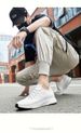 Inner Heightening Men's Shoes Cm Flying Woven Mesh Heightening Shoes Men's Little White Sports Shoes Casual Running_vogvips.com