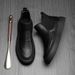 European Warm Series New High-top Martin For Men With Fleece, Casual Short Boots, British Style Boots_vogvips.com