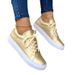2024 Spring Export Large Size New European And American Casual Flat Low-Cut Round Toe Solid Color Platform Thick-Soled_vogvips.com