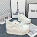 2025 New Spring Summer Canvas For Women Flat Mid-Top Height Increasing 8Cm White Versatile Casual Fashion Women's Shoes_vogvips.com