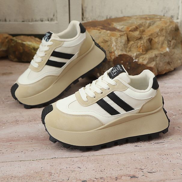 Women's Platform Fashion Forrest Gump 2025 New Sneakers For Women Casual Tennis Shoes Thick Sole Vulcanized Footwear_vogvips.com
