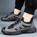 Men's New Outdoor Hiking Sports Mesh Breathable Casual Soft Sole Comfortable Dad Shoes_vogvips.com
