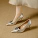Stiletto High Heels 2026 Spring New French Style Solid Color Pointed Toe Soft Leather Casual Simple Slip-on Women's Shoes_vogvips.com