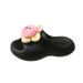 Women's Flat Sandals Summer Cute Comfy Versatile Milk Color Slides For Ladies Indoor Outdoor Wear Youthful Sweet Style_vogvips.com