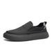 Euro Step Men's Shoes Comfortable Breathable Soft Sole Round Toe Slip-On Loafers Outdoor Casual Moccasins_vogvips.com